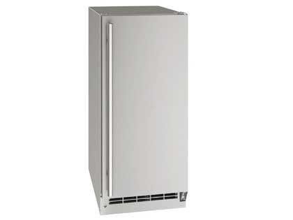 U-Line 15-Inch 90 Lb. Outdoor Rated Nugget Ice Maker - Stainless Steel