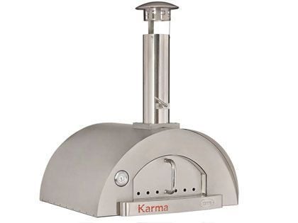 WPPO Karma 32-Inch Stainless Steel Wood Fired Pizza Oven