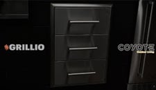 Coyote 18-Inch Triple Access Drawer