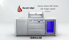 Mont Alpi 400 Series Deluxe Grill Island 