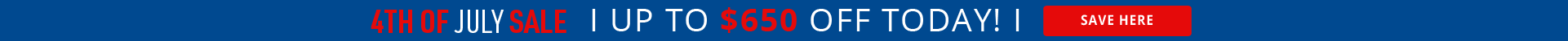 Grillio 4th of July Savings