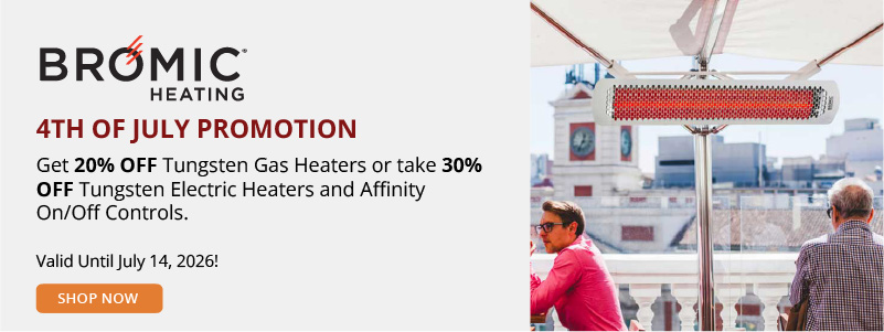 Bromic Heating 4th of July promotion
