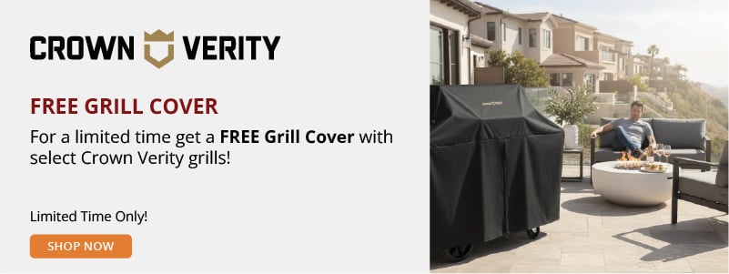 Crown Verity grill cover promotion