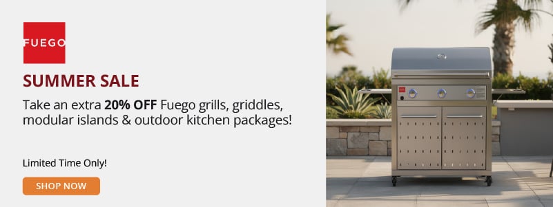 Fuego 20% off select products promotion