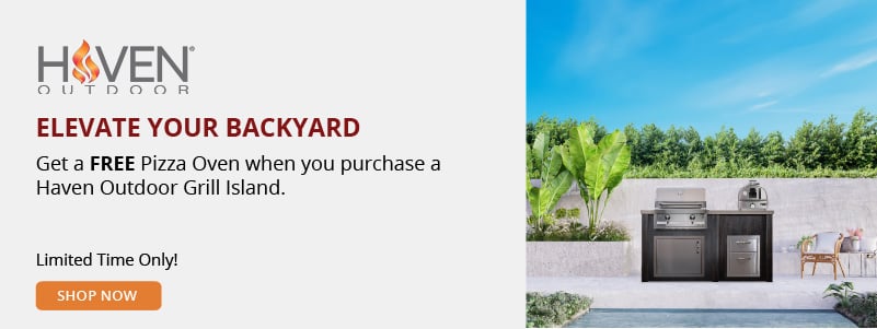 Haven pizza oven promotion