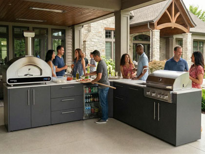 Elysia Modular Kitchen Islands