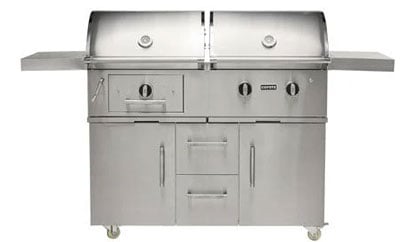 Gas/Charcoal Combo Grills