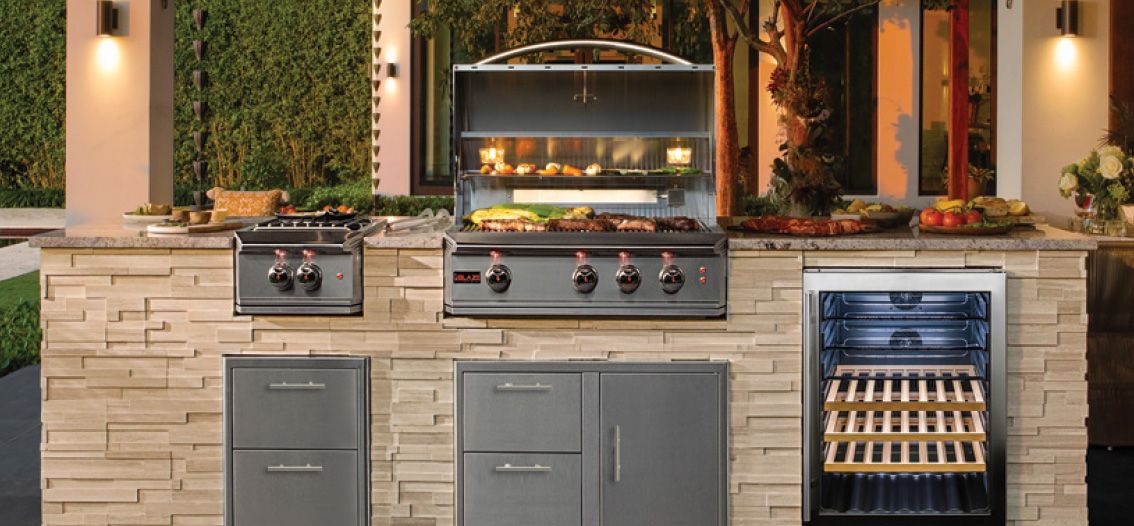 Gas BBQ Station - Grillo  Beautiful Outdoor Kitchens