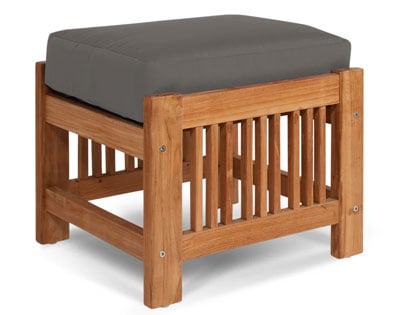 HiTeak Outdoor Ottomans