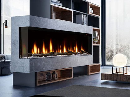 Electric Linear Fireplaces
