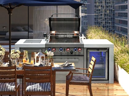 Mont Alpi Deluxe 400 Series Outdoor Kitchens