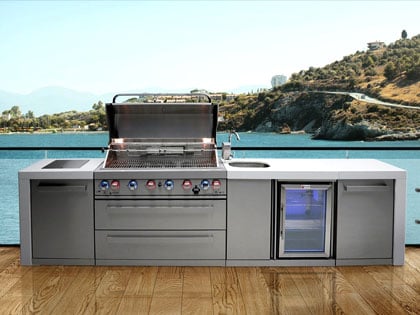 Mont Alpi Deluxe 805 Series Outdoor Kitchens