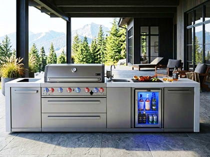 Mont Alpi Deluxe 805 Series Outdoor Kitchens