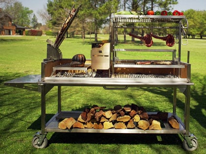 Tagwood BBQ Wood & Charcoal Freestanding Argentine Grills