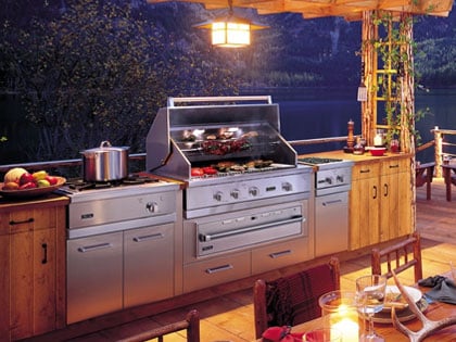 Viking Cabinets & Grill Islands