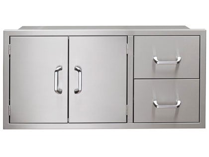 Vintage Outdoor Kitchen Storage