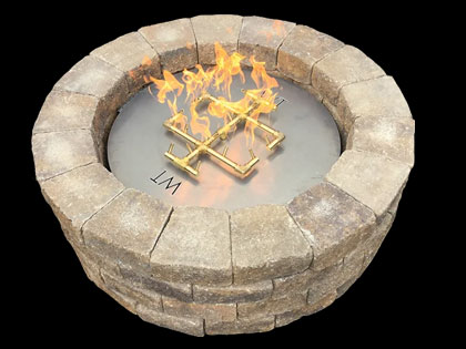 Warming Trends Gas Fire Pit Paver Kits