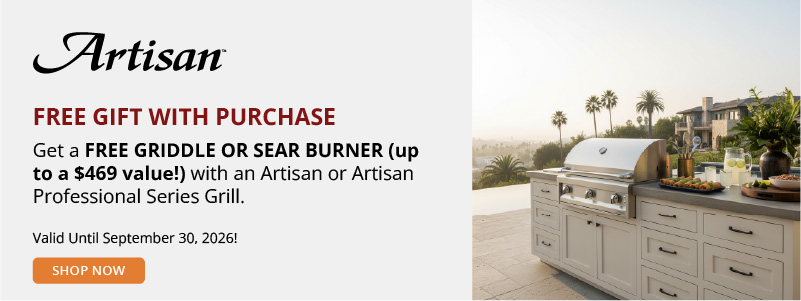 Artisan Free Gift promotion