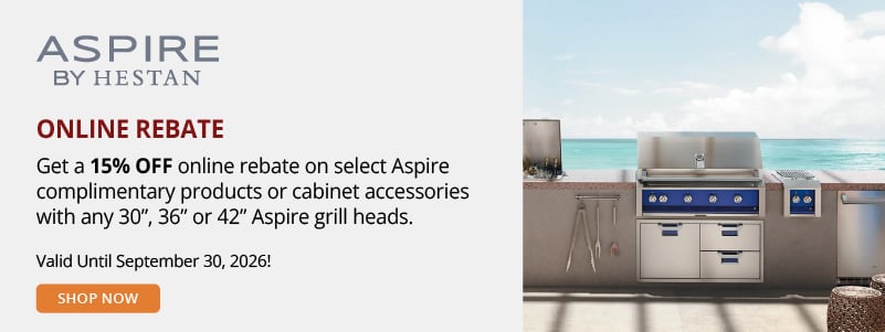 Aspire by Hestan 15% off promotion