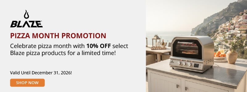 Blaze October pizza month promotion