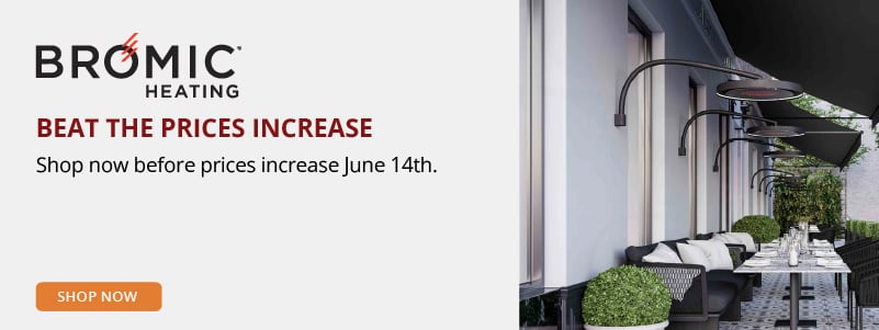Bromic Heating price increase promotion