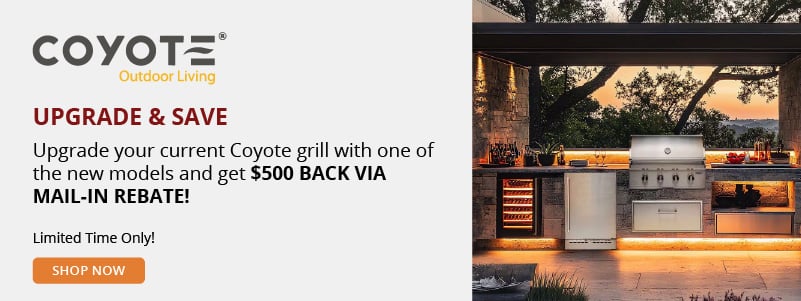 COYOTE grill upgrade promotion