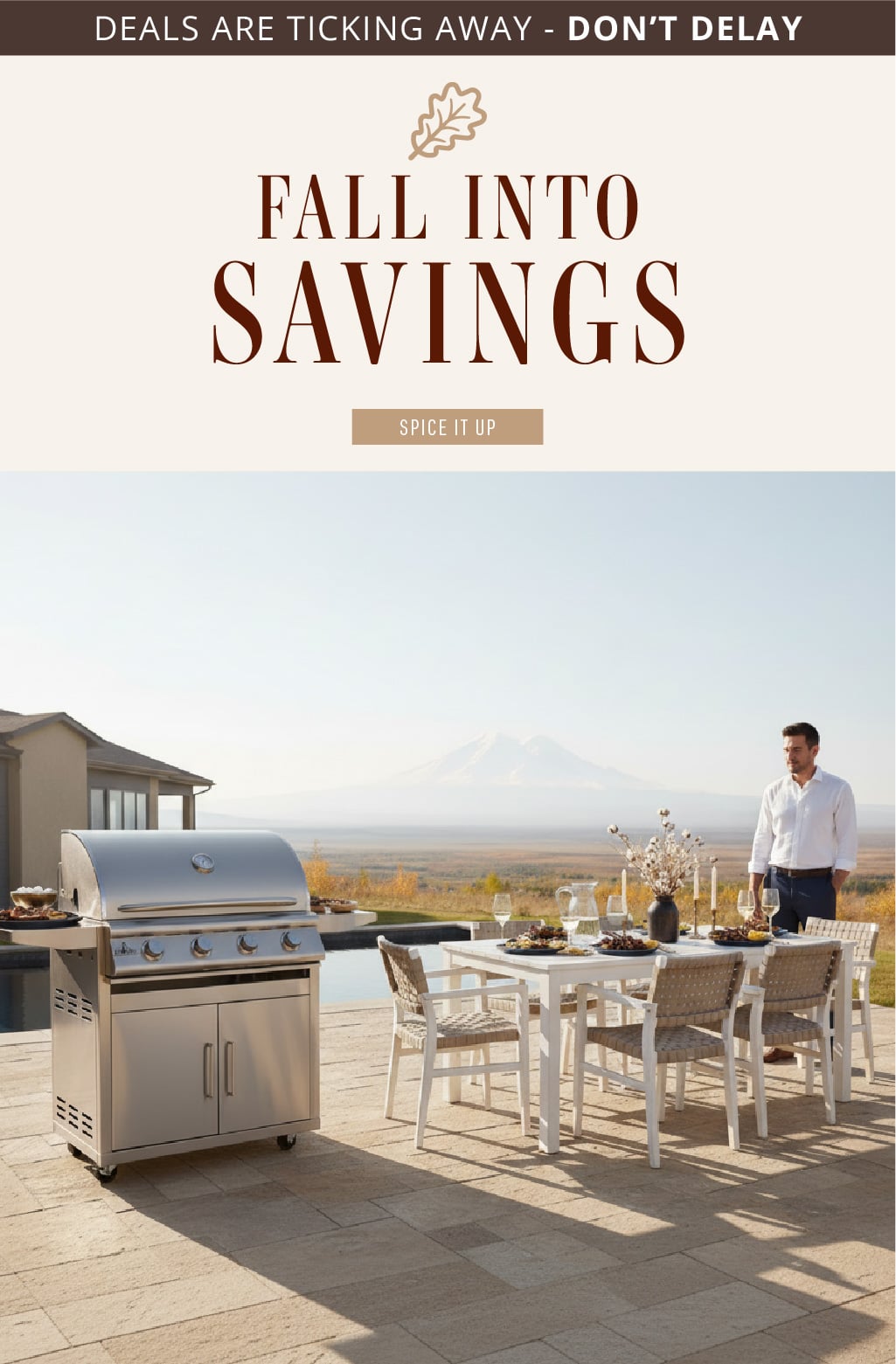Grillio Fall Into Savings