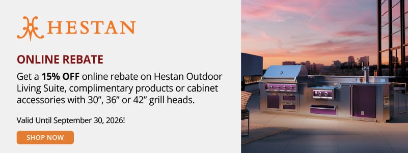 Hestan 15% off promotion