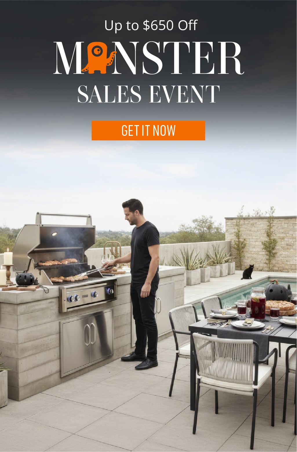 Grillio Monster Sales Event