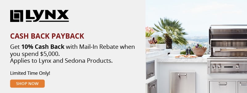 lynx and sedona grills promotion