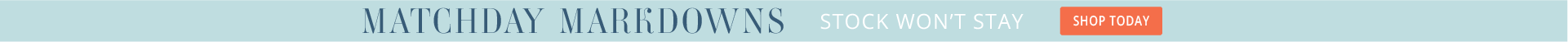 Matchday Markdowns Sale