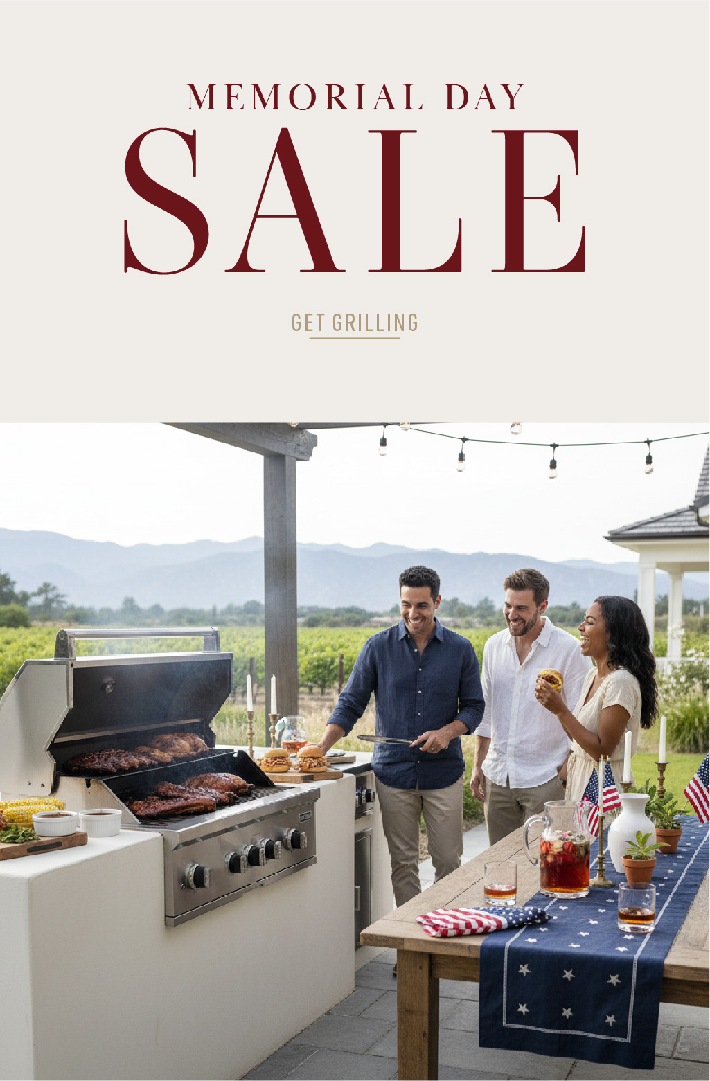 Grillio Memorial Day Sale