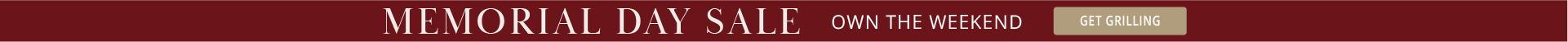 Grillio Memorial Day Sale