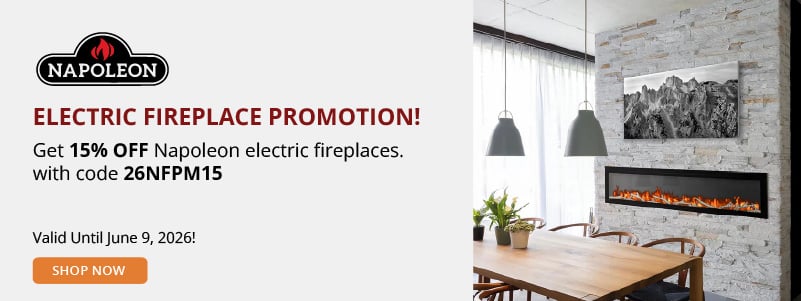 Napoleon fireplaces promotion