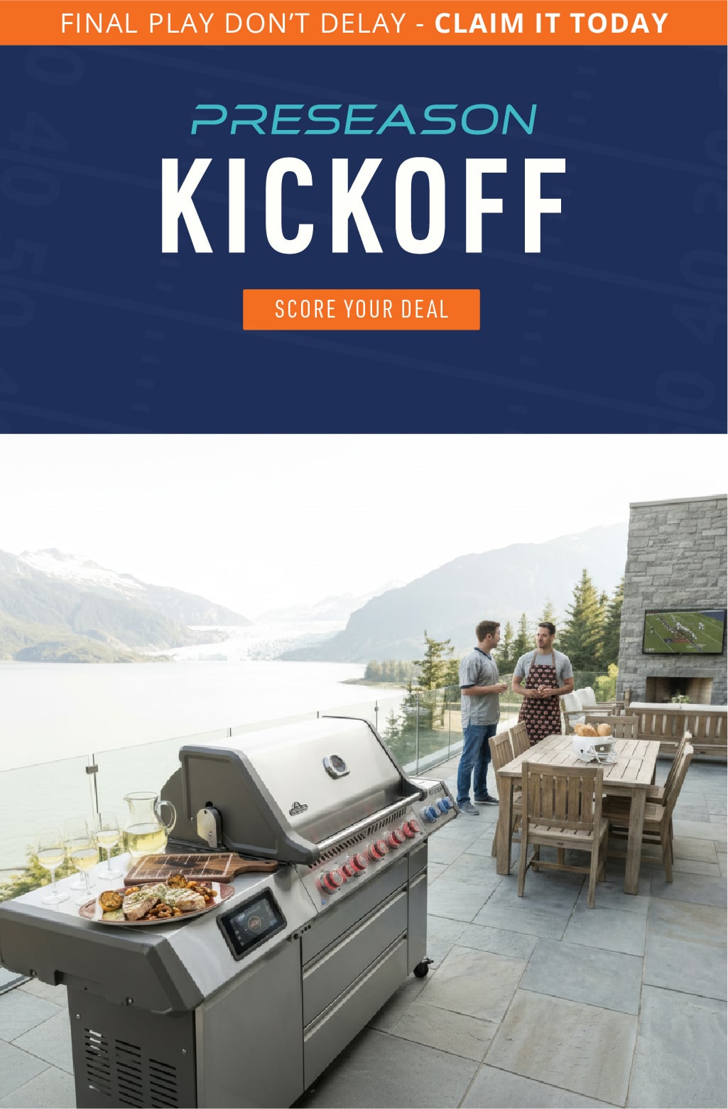Grillio Preseason Kickoff Sale
