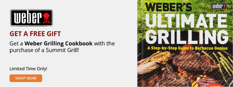 Weber cookbook promotion
